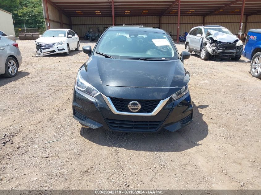 2022 Nissan Versa 1.6 S Xtronic Cvt VIN: 3N1CN8DV6NL820325 Lot: 39842718