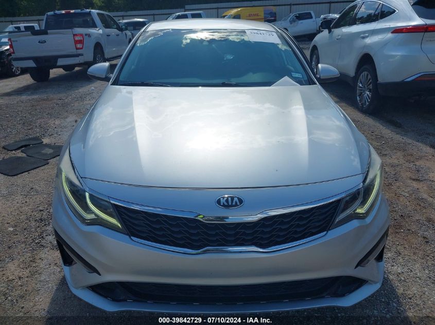 2019 Kia Optima Lx VIN: 5XXGT4L34KG278520 Lot: 39842729