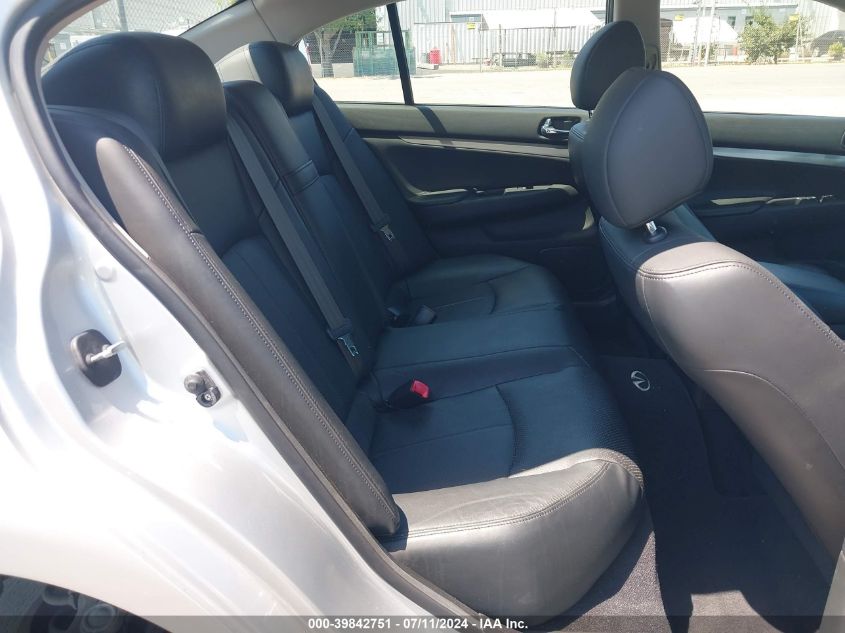 2010 Infiniti G37X VIN: JN1CV6ARXAM452257 Lot: 39842751