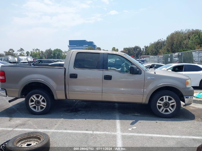2005 Ford F-150 Lariat/Xlt VIN: 1FTPW12525KB58914 Lot: 39842753