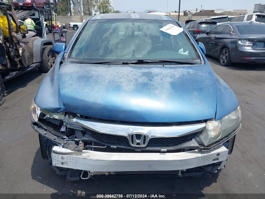 2010 Honda Civic Lx VIN: 2HGFA1F52AH581127 Lot: 39842756