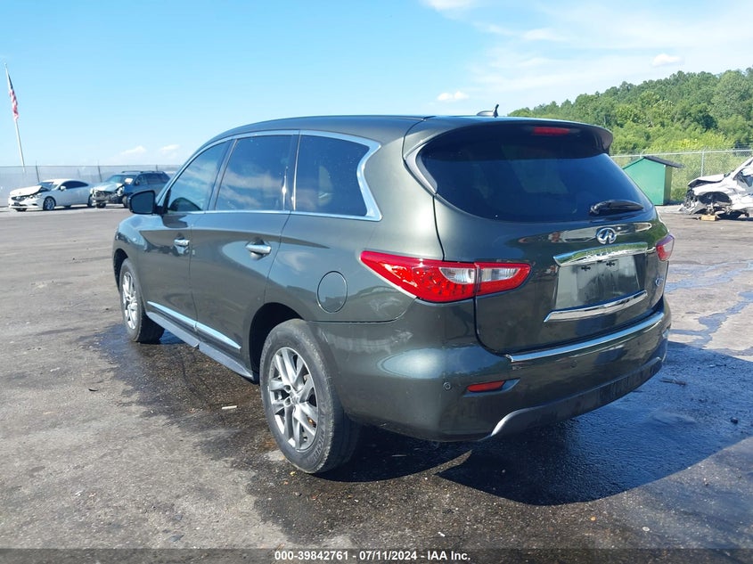 2014 Infiniti Qx60 VIN: 5N1AL0MN9EC542619 Lot: 39842761