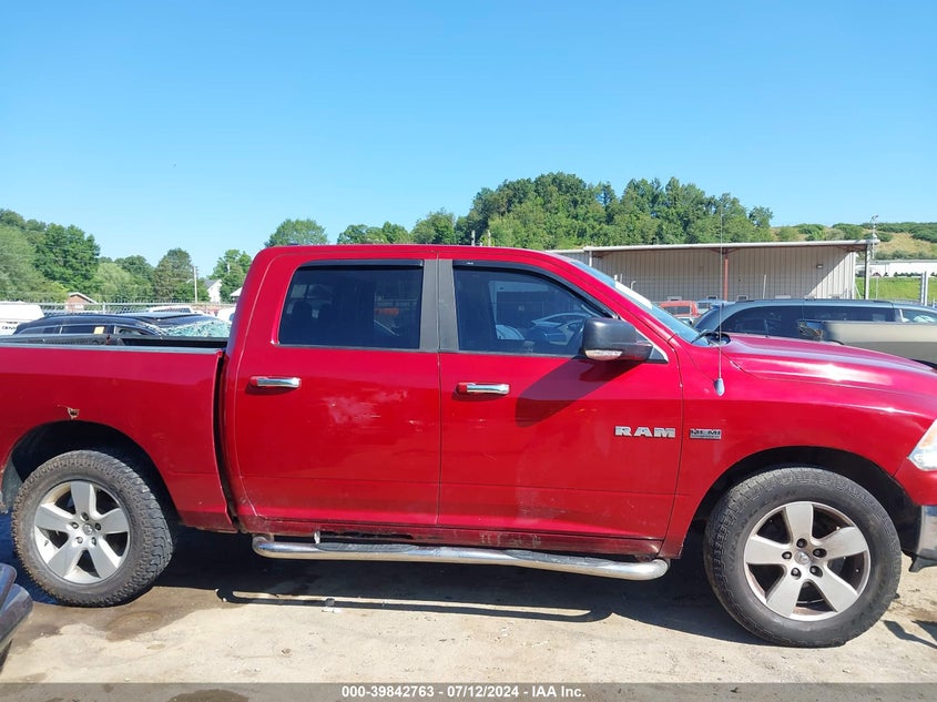 2009 Dodge Ram 1500 Slt/Sport/Trx VIN: 1D3HV13T39S730350 Lot: 39842763
