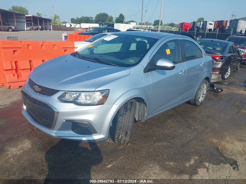 VIN 1G1JB5SH5H4142758 2017 CHEVROLET SONIC LS AUTO