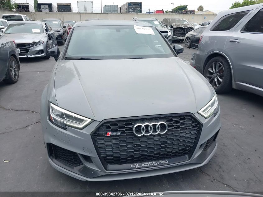 2018 Audi Rs 3 2.5T VIN: WUABWGFF9J1900499 Lot: 39842796