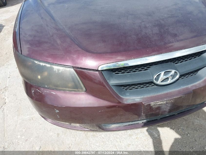 5NPEU46F26H112159 2006 Hyundai Sonata Gls V6/Lx V6