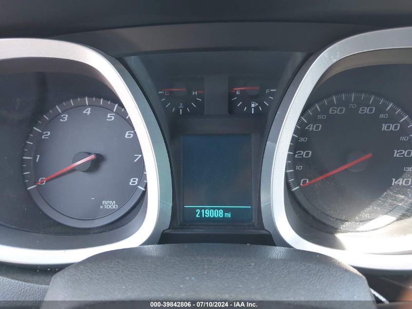 2013 Chevrolet Equinox 1Lt VIN: 2GNALDEKXD6191847 Lot: 39842806