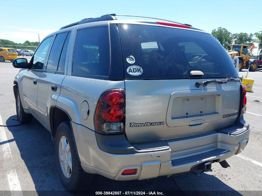 2002 Chevrolet Trailblazer Ls VIN: 1GNDT13S022170322 Lot: 39842807