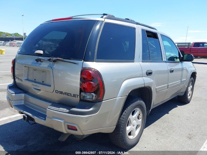 2002 Chevrolet Trailblazer Ls VIN: 1GNDT13S022170322 Lot: 39842807