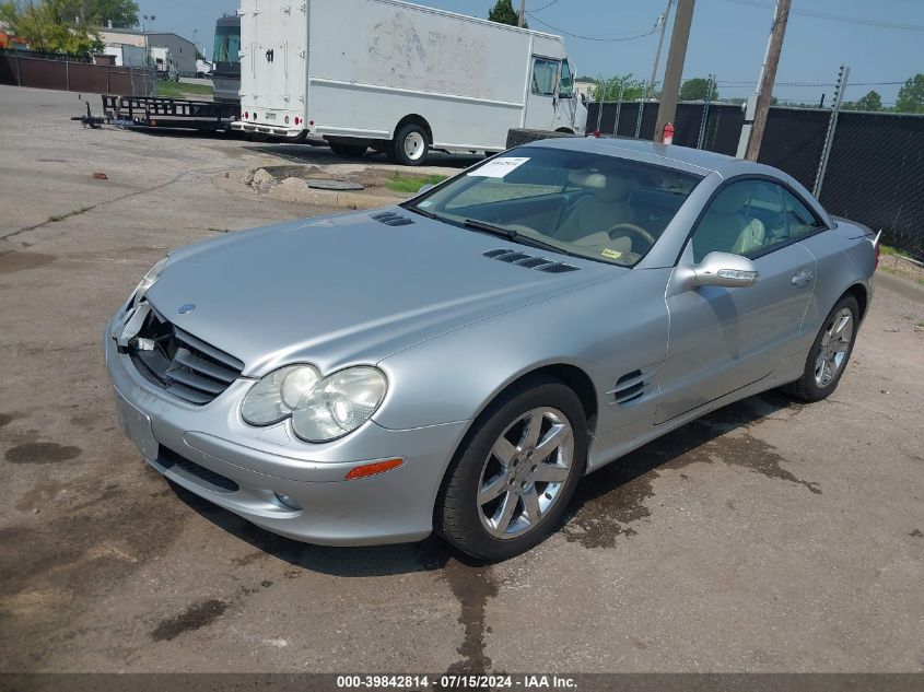 2003 Mercedes-Benz Sl 500 VIN: WDBSK75F03F021746 Lot: 39842814