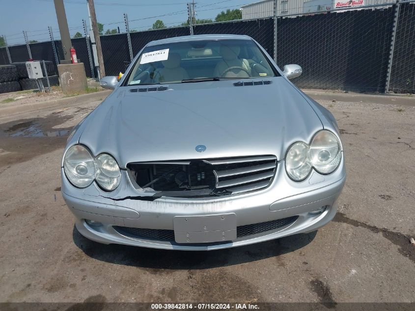 2003 Mercedes-Benz Sl 500 VIN: WDBSK75F03F021746 Lot: 39842814