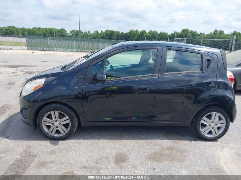 2014 Chevrolet Spark Ls Auto VIN: KL8CB6S99EC410672 Lot: 39842824