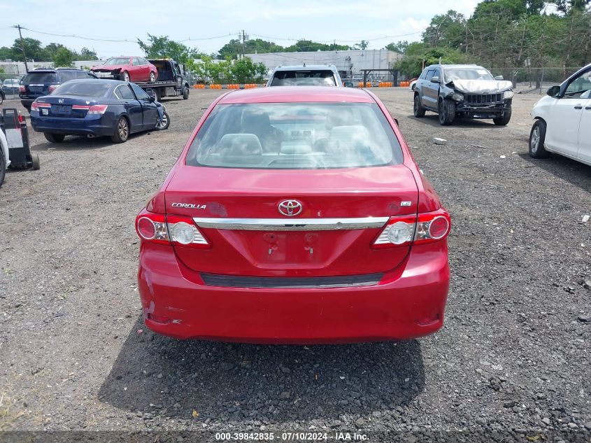 2011 Toyota Corolla Le VIN: 2T1BU4EE0BC710713 Lot: 39842835