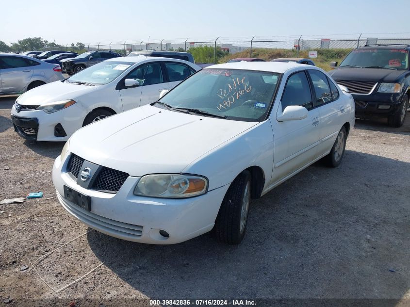 2006 Nissan Sentra 1.8S VIN: 3N1CB51D76L480266 Lot: 39842836