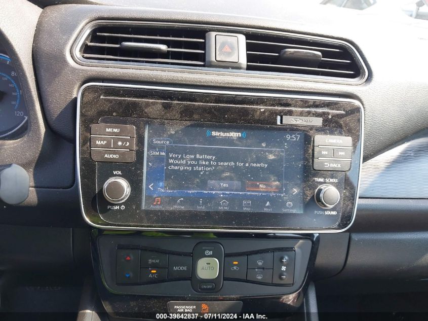 2018 Nissan Leaf Sv VIN: 1N4AZ1CP7JC304909 Lot: 39842837