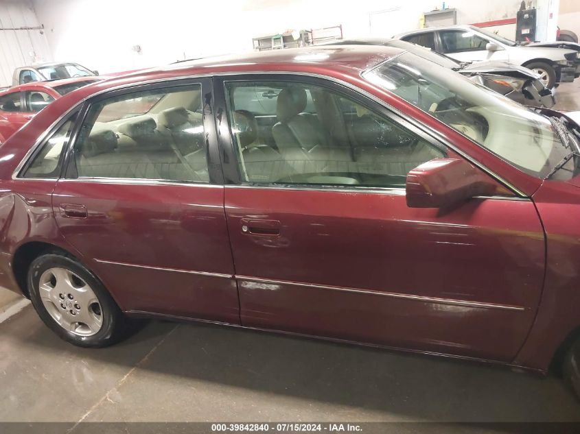 2003 Toyota Avalon Xls VIN: 4T1BF28B83U273799 Lot: 39842840