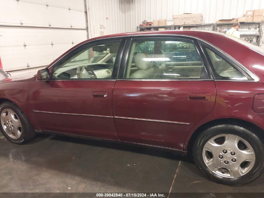 2003 Toyota Avalon Xls VIN: 4T1BF28B83U273799 Lot: 39842840