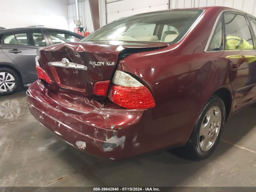 2003 Toyota Avalon Xls VIN: 4T1BF28B83U273799 Lot: 39842840