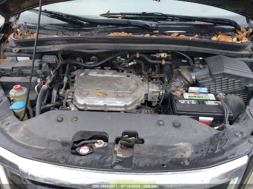 2010 Honda Odyssey Ex-L VIN: 5FNRL3H63AB090160 Lot: 39842871