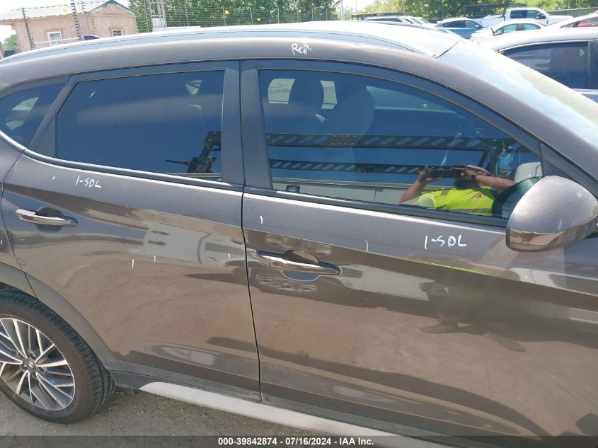 2019 Hyundai Tucson Sel VIN: KM8J33AL8KU011650 Lot: 39842874