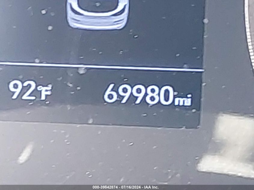 2019 Hyundai Tucson Sel VIN: KM8J33AL8KU011650 Lot: 39842874