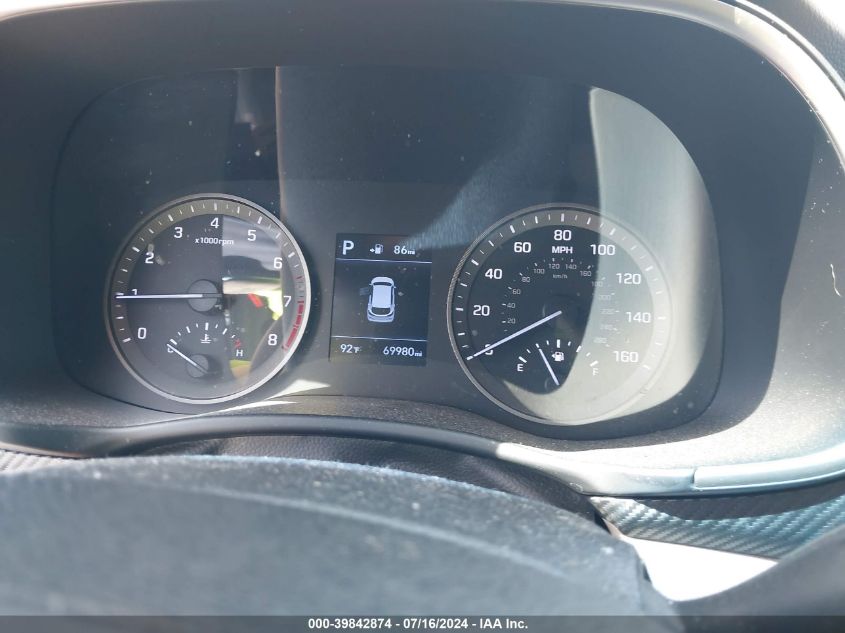 2019 Hyundai Tucson Sel VIN: KM8J33AL8KU011650 Lot: 39842874