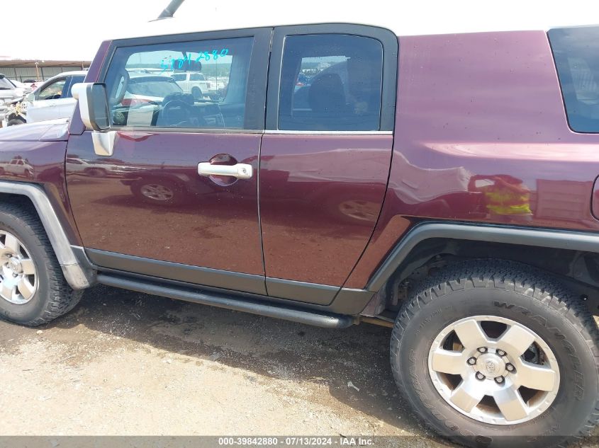 2007 Toyota Fj Cruiser VIN: JTEBU11FX70007727 Lot: 39842880