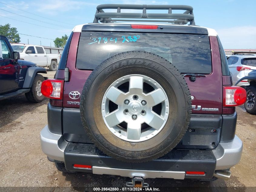 2007 Toyota Fj Cruiser VIN: JTEBU11FX70007727 Lot: 39842880