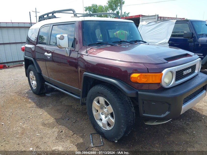2007 Toyota Fj Cruiser VIN: JTEBU11FX70007727 Lot: 39842880