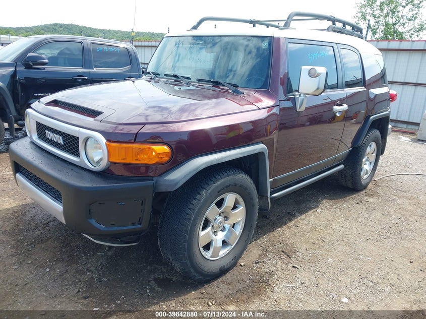 2007 Toyota Fj Cruiser VIN: JTEBU11FX70007727 Lot: 39842880