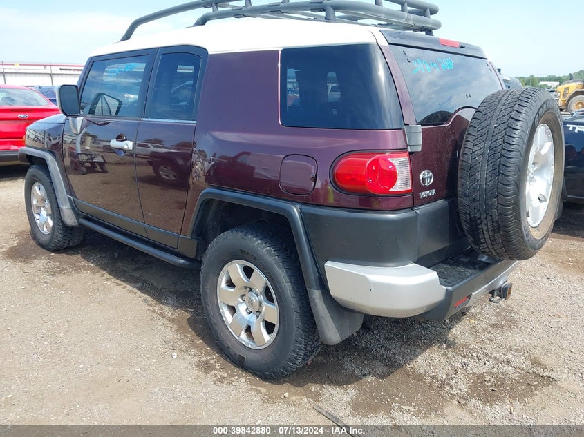 2007 Toyota Fj Cruiser VIN: JTEBU11FX70007727 Lot: 39842880