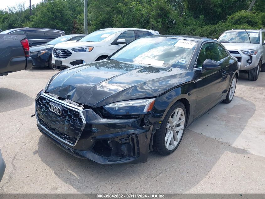 2023 Audi A5 Premium 45 Tfsi S Line Quattro S Tronic VIN: WAUSAAF5XPA016254 Lot: 39842882