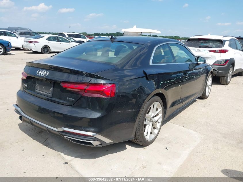 2023 Audi A5 Premium 45 Tfsi S Line Quattro S Tronic VIN: WAUSAAF5XPA016254 Lot: 39842882