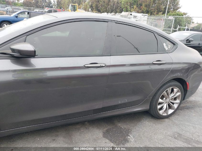 2015 Chrysler 200 S VIN: 1C3CCCBG9FN518849 Lot: 39842884