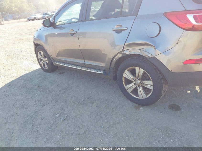 2013 Kia Sportage Lx VIN: KNDPB3A25D7429187 Lot: 39842903