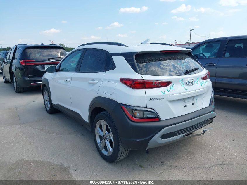 2023 Hyundai Kona Sel VIN: KM8K62AB0PU976278 Lot: 39842907