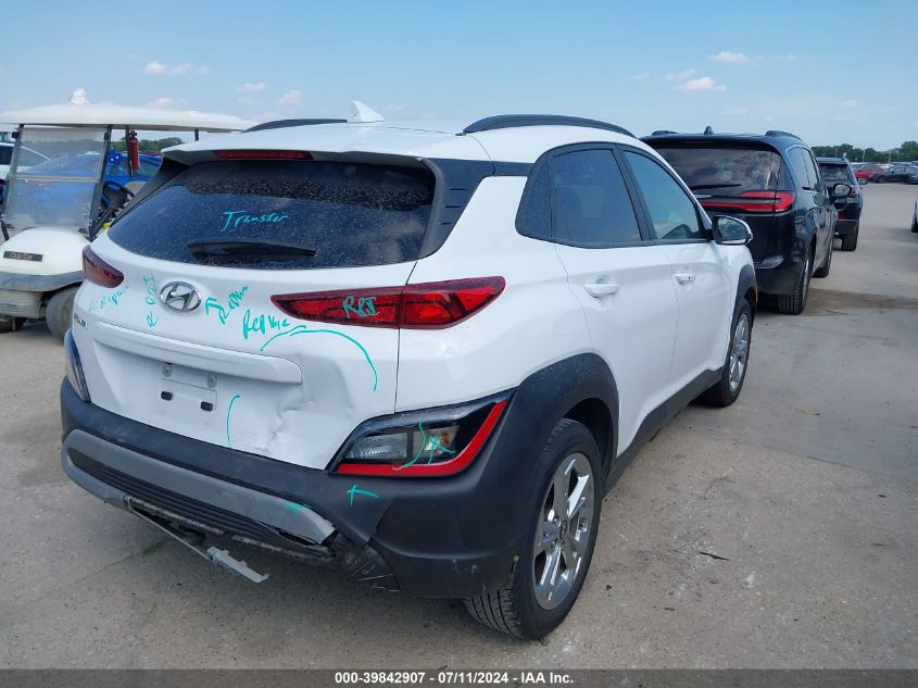 2023 Hyundai Kona Sel VIN: KM8K62AB0PU976278 Lot: 39842907