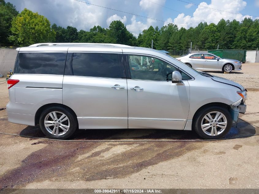 2014 Nissan Quest Sl VIN: JN8AE2KP8E9101600 Lot: 39842911