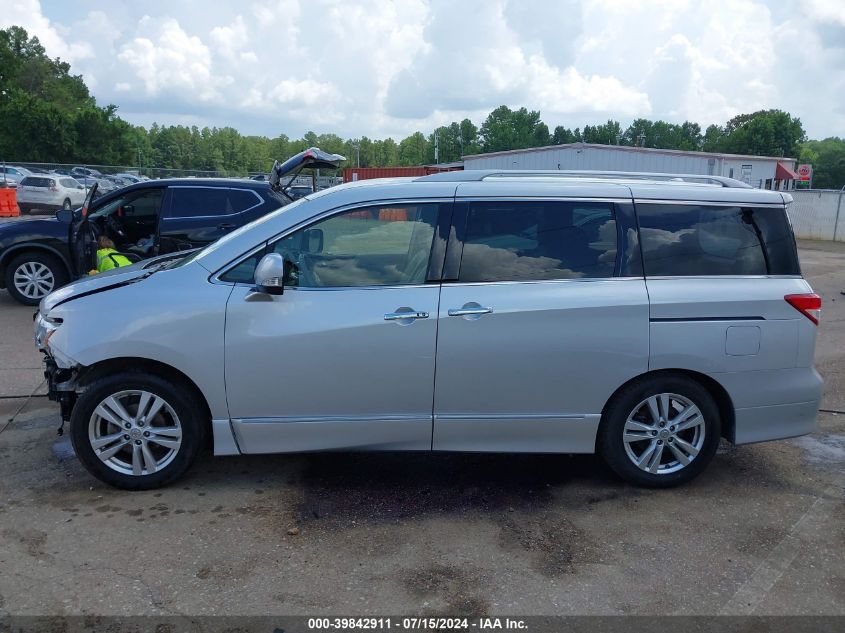 2014 Nissan Quest Sl VIN: JN8AE2KP8E9101600 Lot: 39842911