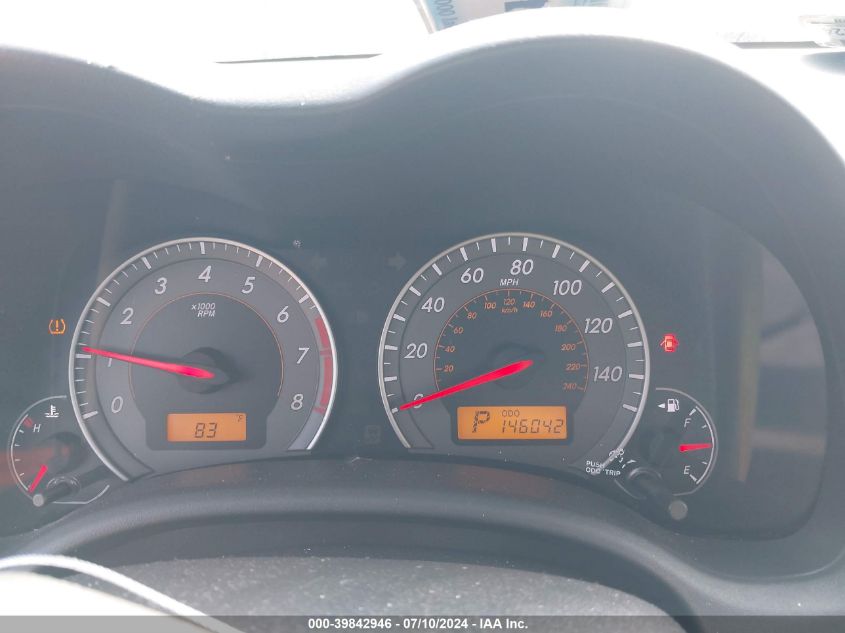 2010 Toyota Corolla S VIN: 1NXBU4EE4AZ255541 Lot: 39842946