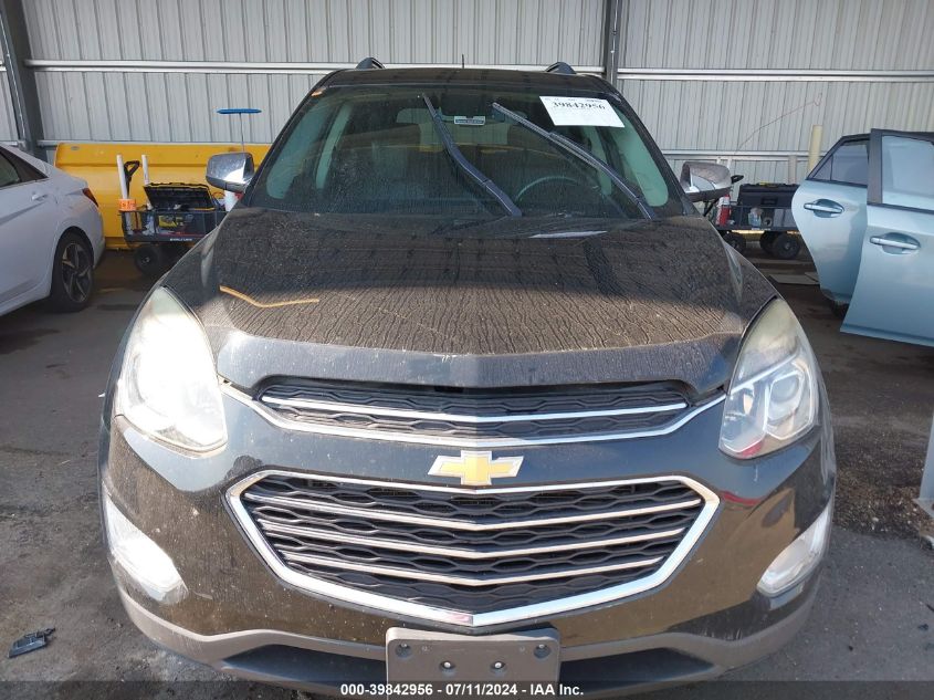 2016 Chevrolet Equinox Ltz VIN: 2GNFLGE31G6181776 Lot: 39842956