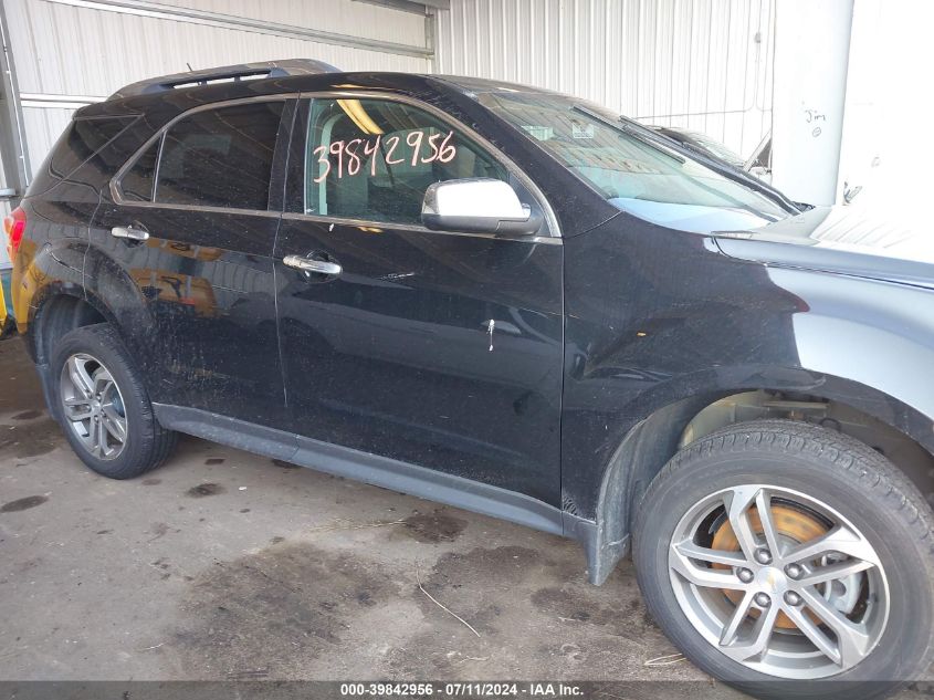 2016 Chevrolet Equinox Ltz VIN: 2GNFLGE31G6181776 Lot: 39842956