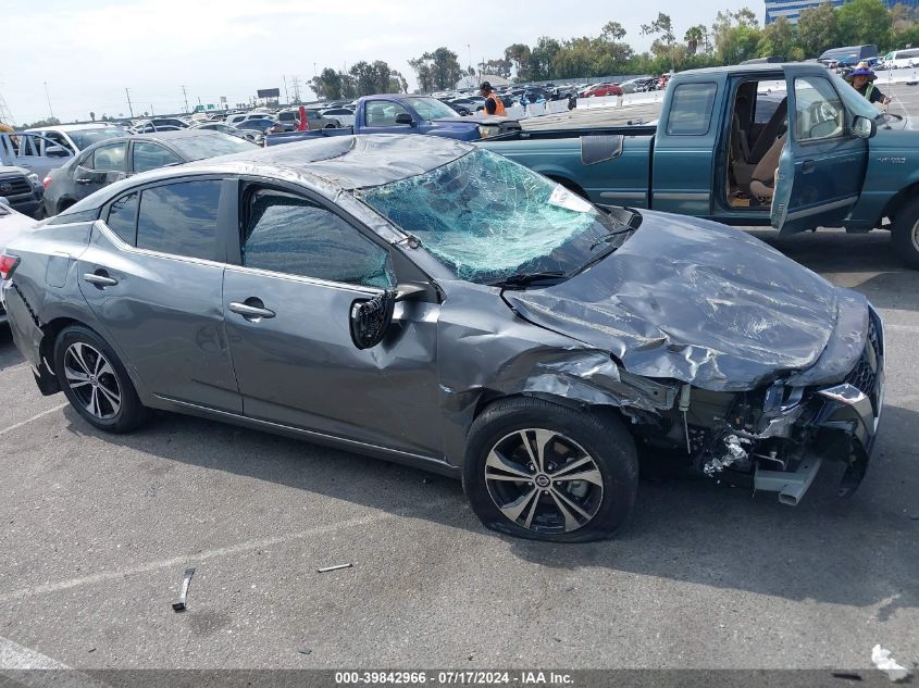 2022 Nissan Sentra Sv Xtronic Cvt VIN: 3N1AB8CV6NY235930 Lot: 39842966