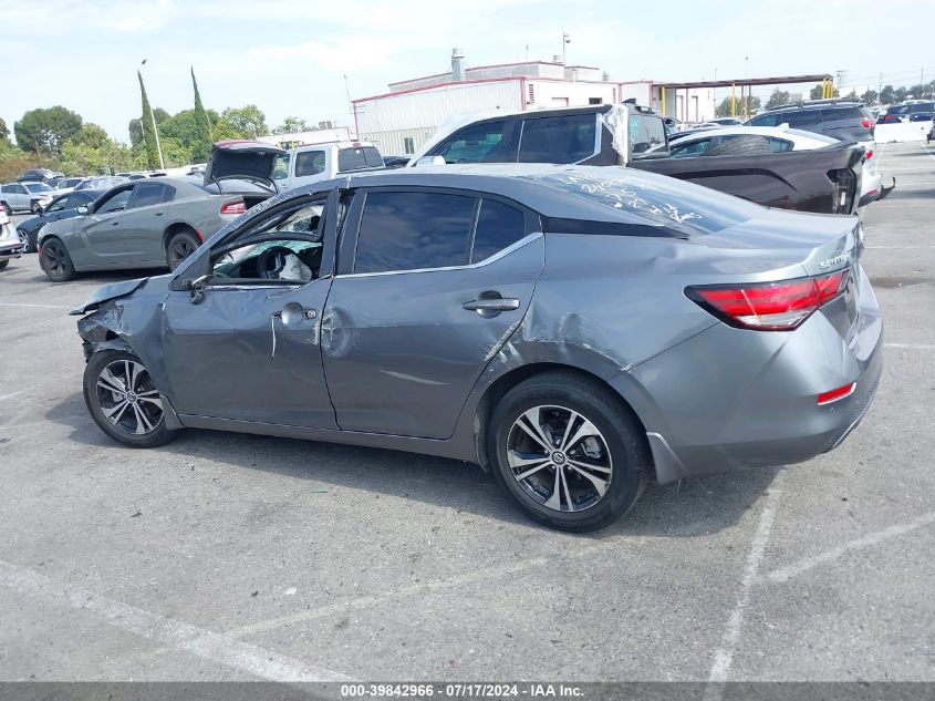 2022 Nissan Sentra Sv Xtronic Cvt VIN: 3N1AB8CV6NY235930 Lot: 39842966