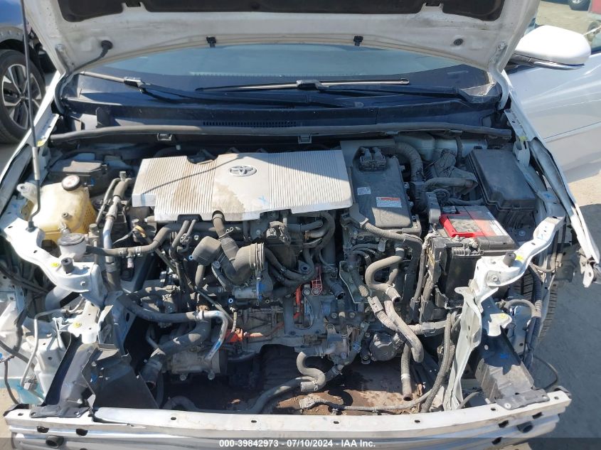 2019 Toyota Prius Le VIN: JTDKARFU2K3099166 Lot: 39842973