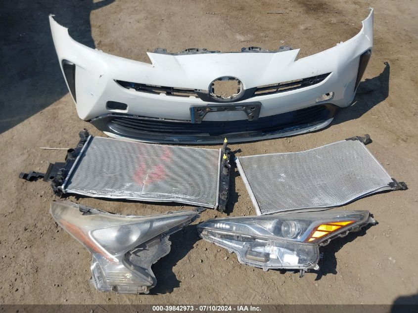 2019 Toyota Prius Le VIN: JTDKARFU2K3099166 Lot: 39842973