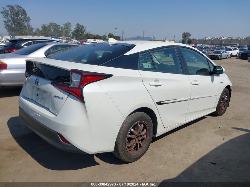 VIN JTDKARFU2K3099166 2019 TOYOTA PRIUS LE