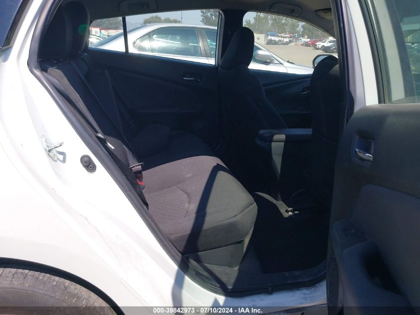 2019 Toyota Prius Le VIN: JTDKARFU2K3099166 Lot: 39842973