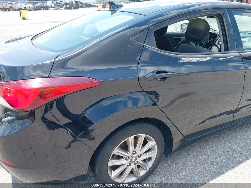 2014 Hyundai Elantra Se VIN: 5NPDH4AE7EH546493 Lot: 39842975