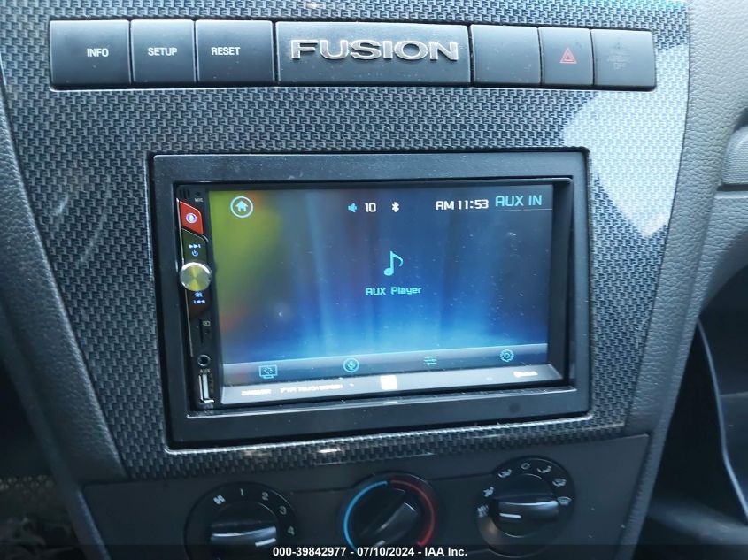 2006 Ford Fusion Se VIN: 3FAFP07Z26R167582 Lot: 39842977